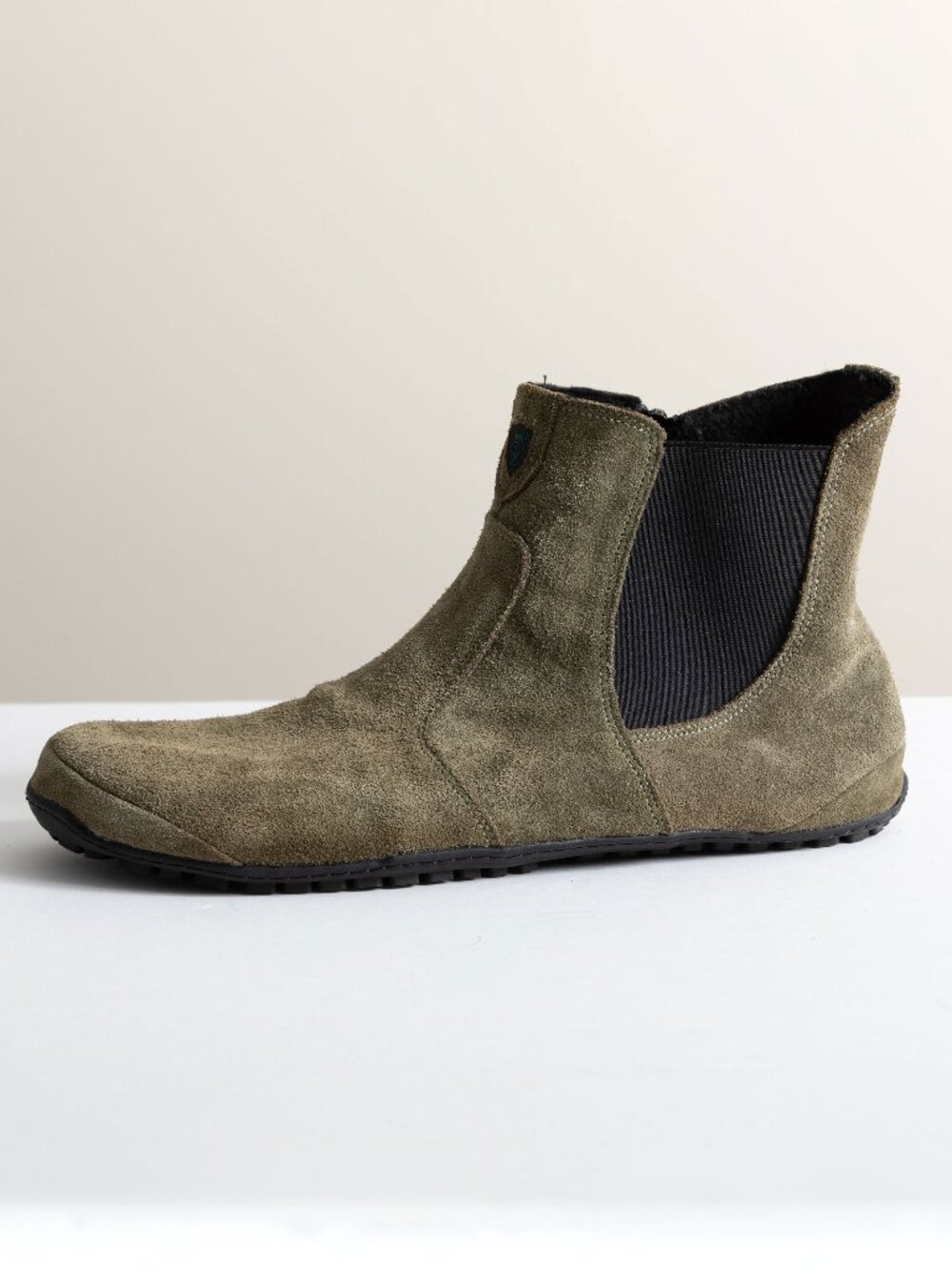 Magical Shoes Men;s Barefoot Chelsea Boots Lupino Green EU45/ US 10.5
